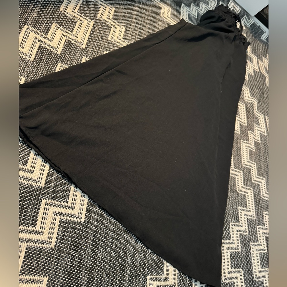 Ultra wide black pants